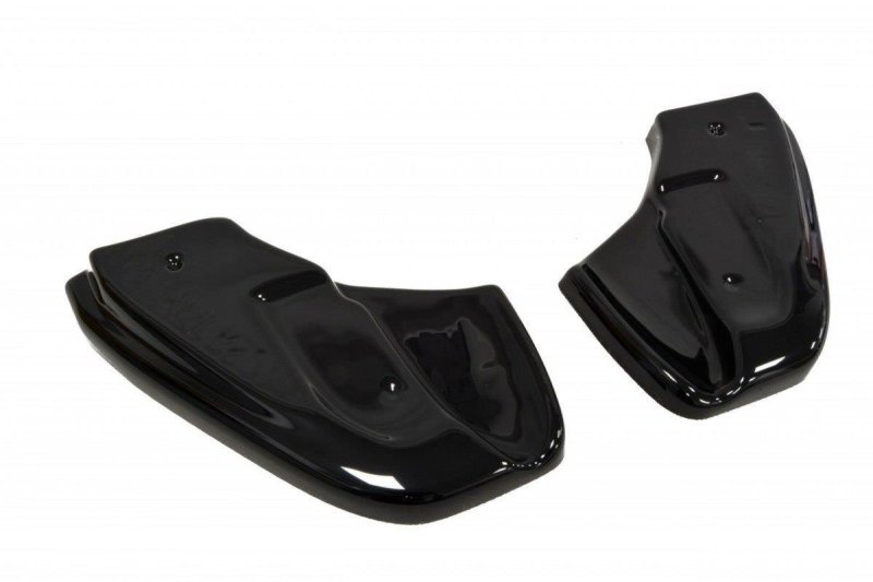 Maxton Heck Ansatz Flaps Diffusor für Ford Fiesta ST / ST-Line / Zetec S Mk7 FL schwarz Hochglanz FO-FI-7F-ST-RSD1-G