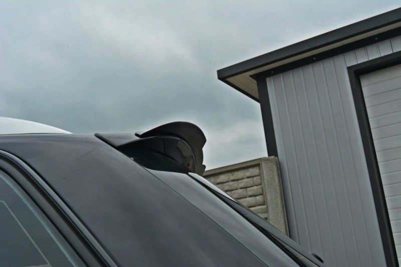 Maxton Spoiler CAP für Audi S4 / A4 S-Line B7 Avant schwarz Hochglanz AU-A4-B7-S/S-LINE-CAP1-G