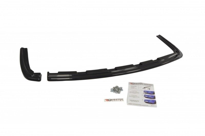 Maxton Diffusor Heck Ansatz für BMW 5er F10 M Paket schwarz Hochglanz BM-5-10-MPACK-RSD1-G