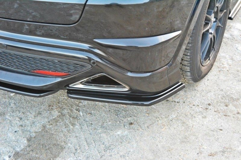 Maxton Heck Ansatz Flaps Diffusor für HONDA CIVIC VIII TYPE S/R schwarz Hochglanz HO-CI-8-TYPE-S/R-RSD1-G