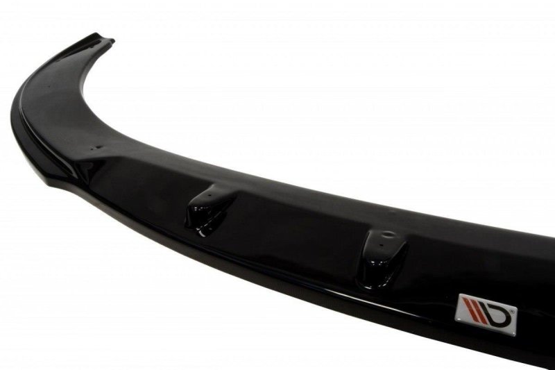 Maxton Front Ansatz für SEAT IBIZA IV FR (6J) vor Facelift schwarz Hochglanz SE-IB-4-FR-FD1-G