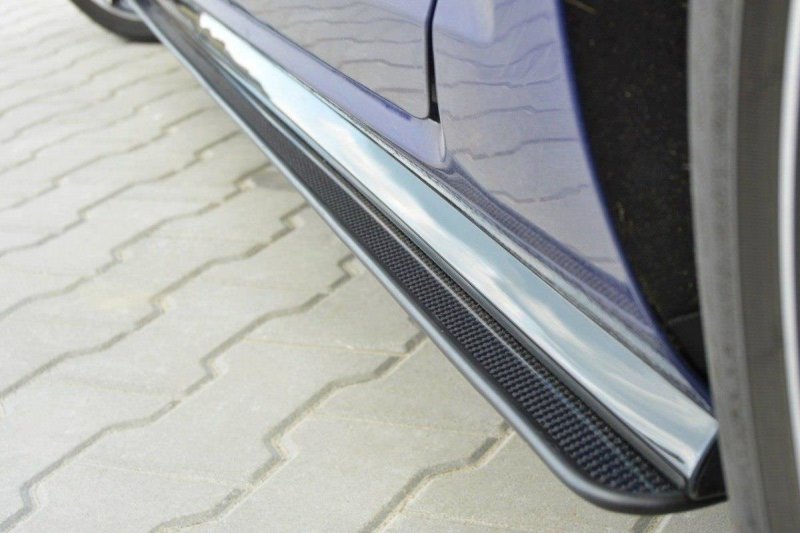 Maxton Racing Seitenschweller Ansatz passend für VW GOLF 7 R Facelift VW-GO-7F-R-CNC-SD1