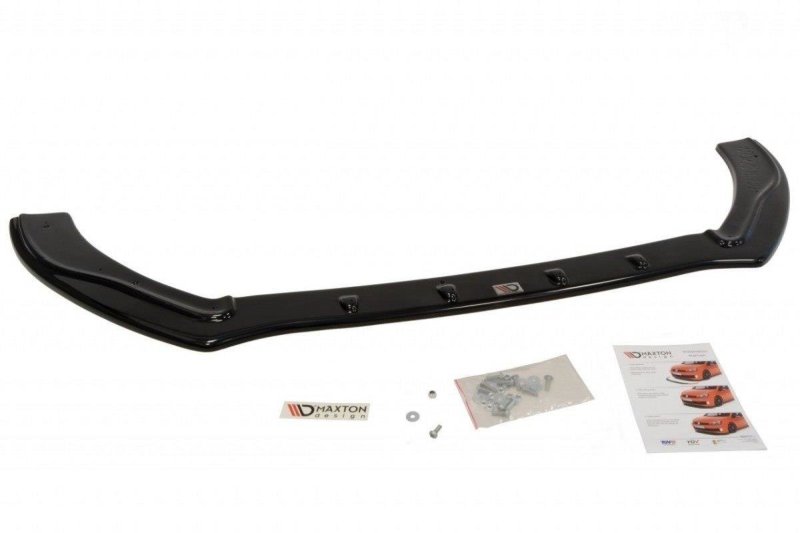 Maxton Front Ansatz für Ford Fiesta ST-Line Mk7 FL schwarz Hochglanz FO-FI-7F-STLINE-FD1-G