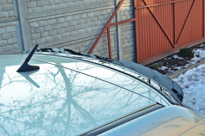 Maxton Spoiler CAP für MAZDA CX-7 schwarz matt MA-CX-7-CAP1-T