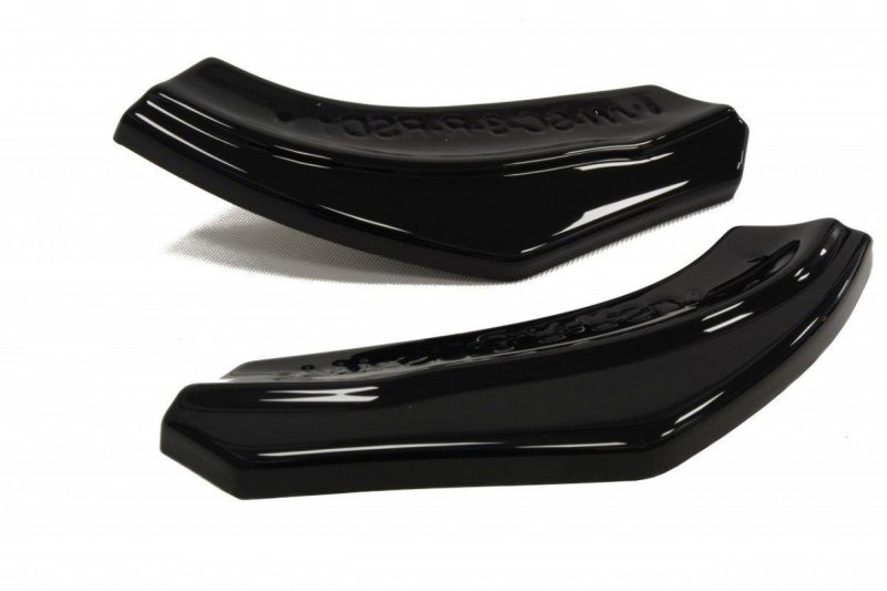 Maxton Heck Ansatz Flaps Diffusor für VW SCIROCCO R schwarz Hochglanz VW-SC-3-R-RSD1-G