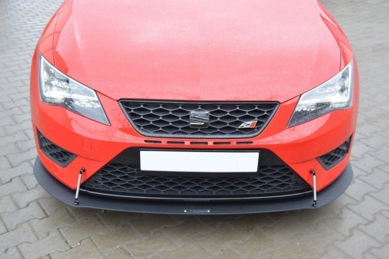 Maxton Racing Front Ansatz für SEAT LEON III CUPRA / FR SE-LE-3-FR-CNC-FD1