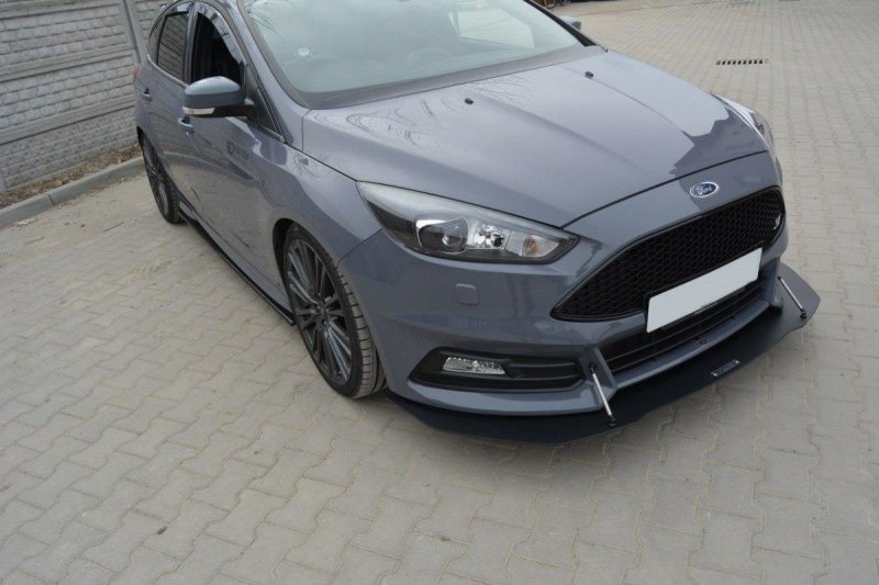 Maxton Sport Front Ansatz V.1 für Ford Focus ST Mk3 FL FO-FO-3F-ST-CNC-FD1