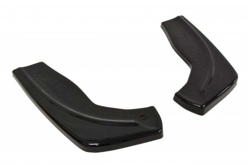 Maxton Heck Ansatz Flaps Diffusor V.1 für Ford Focus ST Mk2 FL schwarz Hochglanz FO-FO-2F-ST-RSD1-G