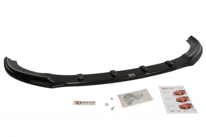 Maxton Front Ansatz für FORD FOCUS II Facelift schwarz Hochglanz FO-FO-2F-FD1-G