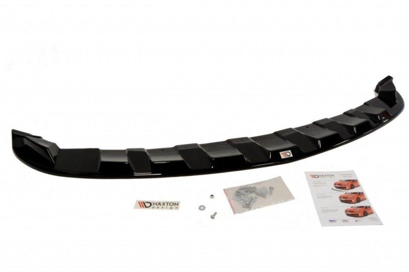 Maxton Front Ansatz für MERCEDES ML W164 AMG schwarz Hochglanz ME-ML-W164AMG-FD1-G
