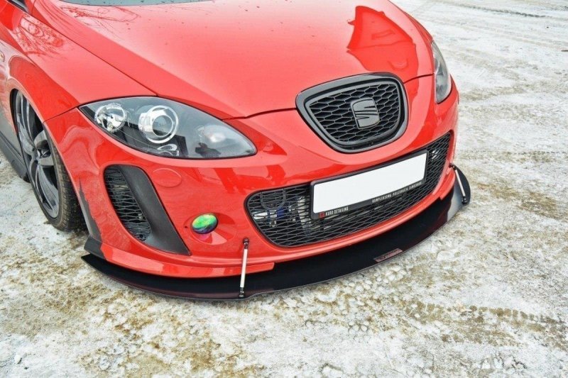 Maxton Racing Front Ansatz V.2 für SEAT LEON MK2 MS DESIGN SE-LE-2-MS-CNC-FD2