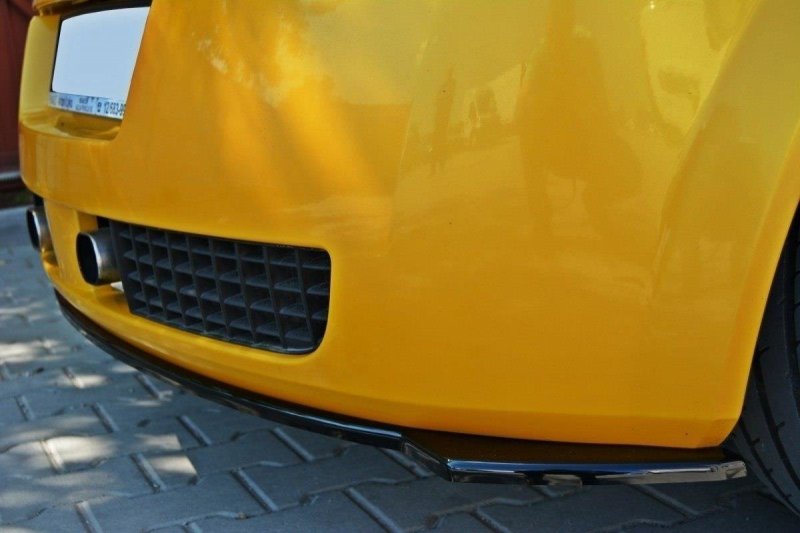 Maxton Diffusor Heck Ansatz für RENAULT MEGANE II RS schwarz matt RE-ME-2-RS-RSD1-T