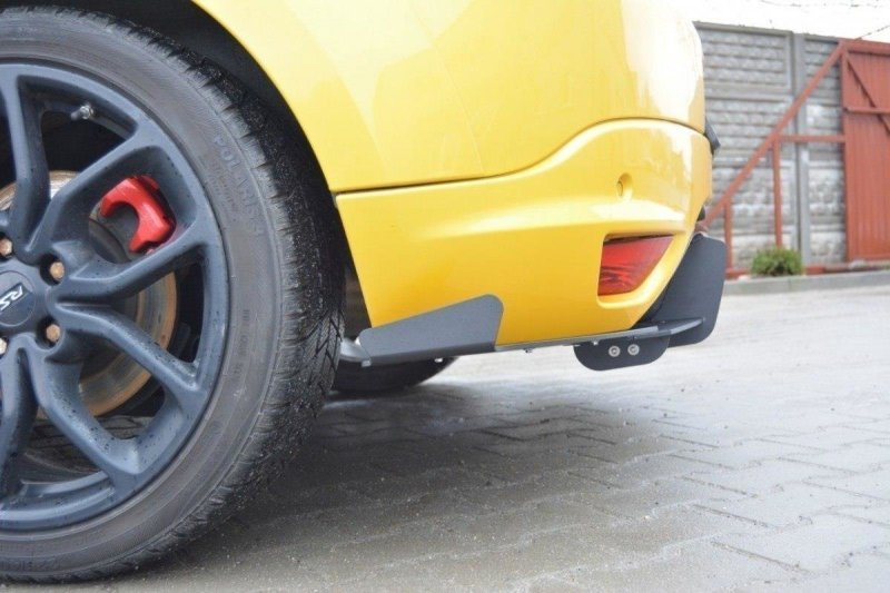 Maxton Heck Ansatz Flaps Diffusor für RENAULT MEGANE MK3 RS RE-ME-3-RS-CNC-RSD1