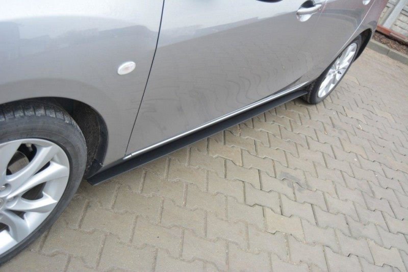 Maxton Racing Seitenschweller Ansatz MAZDA 3 MK2 SPORT (vor Facelift) MA-3-2-SPORT-CNC-SD1