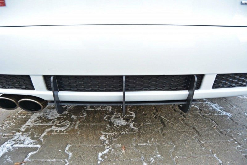 Maxton Diffusor Heck Ansatz für Heckschürze für AUDI RS4 B5 AU-RS4-B5-CNC-RS1