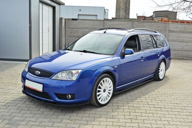 Maxton Seitenschweller Ansatz für Ford Mondeo Mk3 ST220 schwarz Hochglanz FO-MO-3-ST-SD1-G