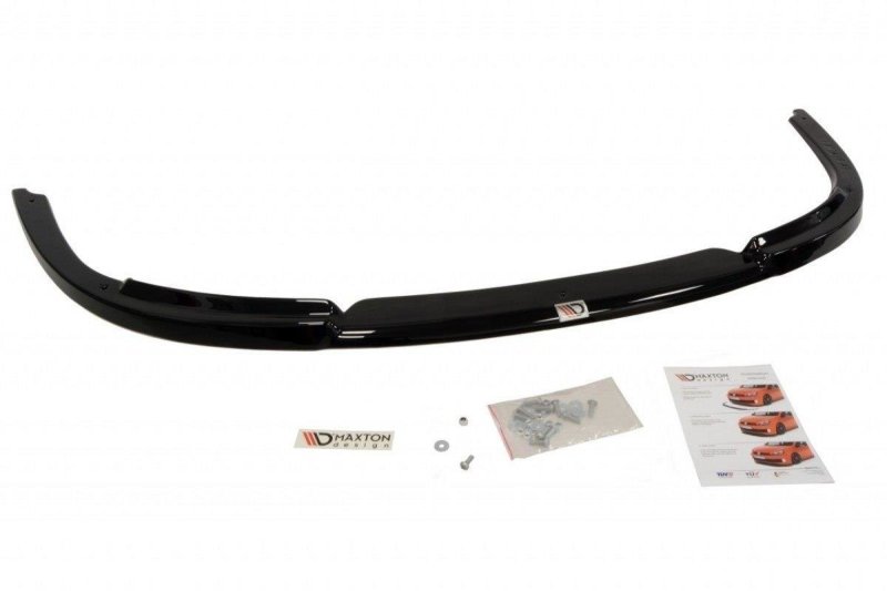 Maxton Front Ansatz für SAAB 9-3 AERO schwarz Hochglanz SA-9-3-AERO-FD1-G