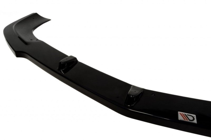 Maxton Front Ansatz für MERCEDES SLK R172 STANDARD/AMG schwarz Hochglanz ME-SLK-R172-AMG-FD1-G