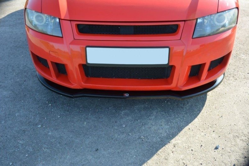 Maxton Front Ansatz für FIAT STILO Schumacher ED schwarz matt FI-ST-1-SCH-FD1-T