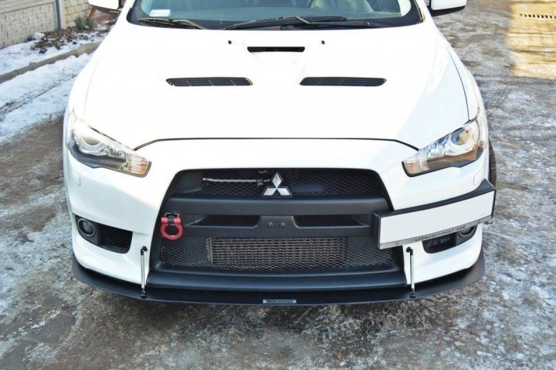 Maxton Racing Front Ansatz V.2 für Mitsubishi Lancer Evo X MI-LA-10-EVO-CNC-FD2