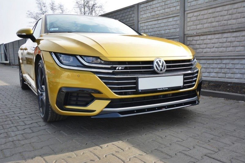 Maxton Front Ansatz für v.2 VW ARTEON schwarz Hochglanz VW-AR-1-RLINE-FD2-G