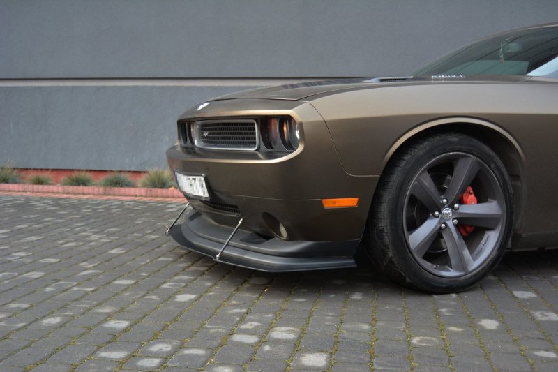 Maxton HYBRID Front Ansatz V.1 für DODGE CHALLENGER MK3. PHASE-I SRT8 COUPE DO-CHL-3-SRT8-FD1G+CNC