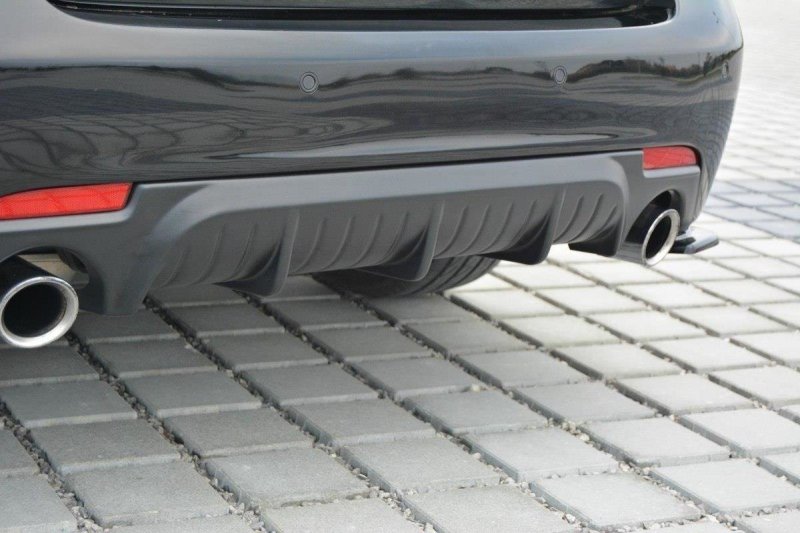 Maxton Diffusor Heck Ansatz für Saab 9-3 Aero Mk2 Facelift schwarz Hochglanz SA-9-3-2FL-AERO-RS1-G