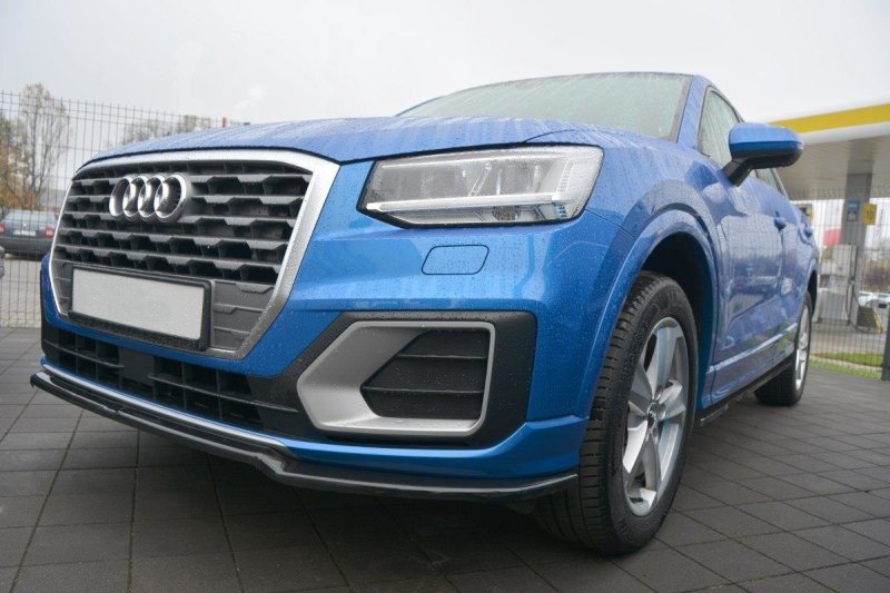 Maxton Seitenschweller Ansatz für Audi Q2 Mk.1 schwarz Hochglanz AU-Q2-1-SD1-G