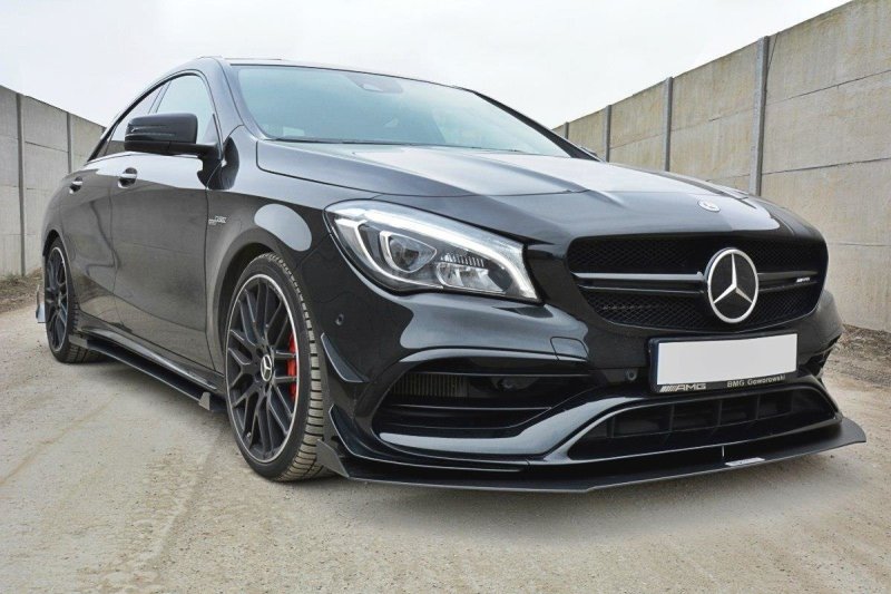 Maxton Racing Front Ansatz V.1 für Mercedes CLA A45 AMG C117 Facelift ME-CLA-117F-AMG-CNC-FD1