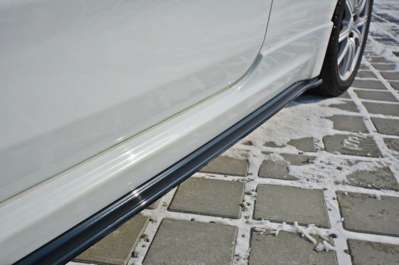 Maxton Seitenschweller Ansatz für KIA CEE"D / PRO CEE"D GT MK2 schwarz Hochglanz KI-CE-2-GT-SD1-G