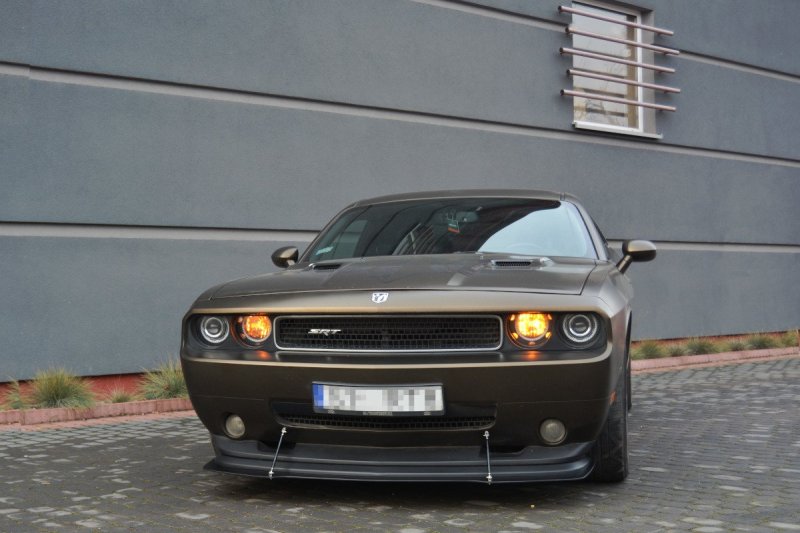 Maxton HYBRID Front Ansatz V.1 für DODGE CHALLENGER MK3. PHASE-I SRT8 COUPE DO-CHL-3-SRT8-FD1G+CNC