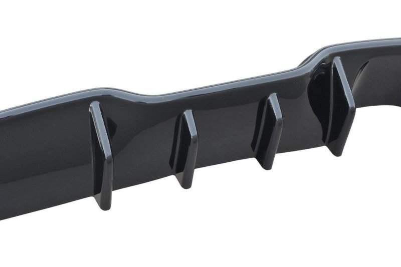 Maxton Diffusor Heck Ansatz für Ford Fiesta ST Mk7 FL schwarz Hochglanz FO-FI-7F-ST-RS1-G