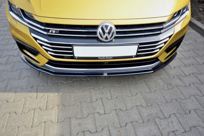 Maxton Front Ansatz für v.1 VW ARTEON schwarz Hochglanz VW-AR-1-RLINE-FD1-G