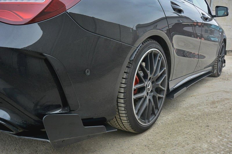 Maxton Racing Seitenschweller Ansatz V.1 Mercedes CLA A45 AMG C117 Facelift ME-CLA-117F-AMG-CNC-SD1