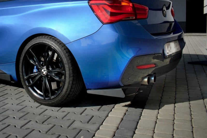 Maxton Heck Ansatz Flaps Diffusor für BMW 1er F20/F21 M-Power FACELIFT BM-1-F20F-M-CNC-RSD1
