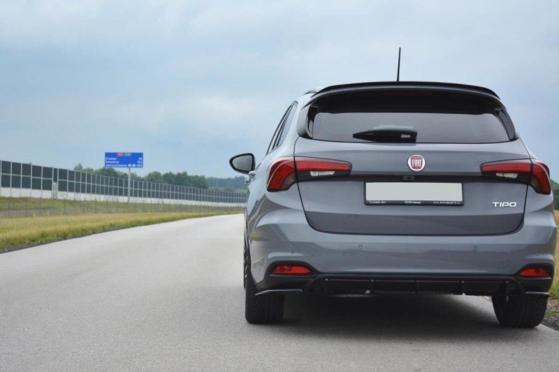 Maxton Heck Ansatz Flaps Diffusor für Fiat Tipo S-Design schwarz Hochglanz FI-TI-1-S-SW-RSD1-G