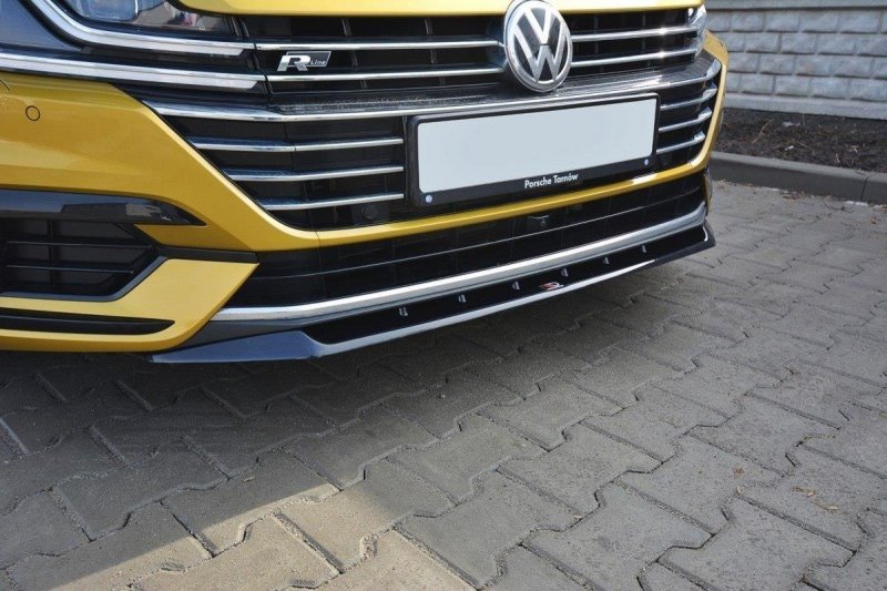 Maxton Front Ansatz für v.2 VW ARTEON schwarz Hochglanz VW-AR-1-RLINE-FD2-G