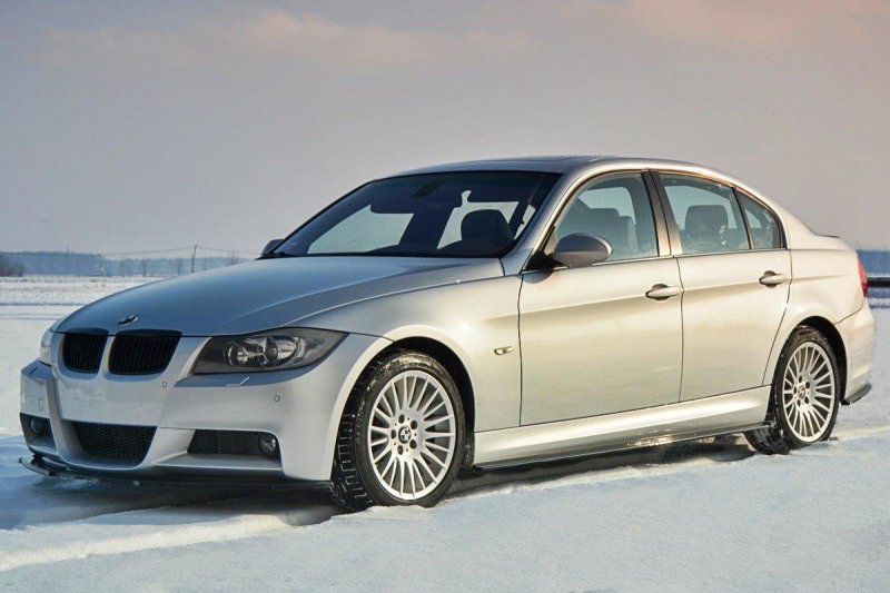 Maxton Seitenschweller Ansatz für BMW 3er E90/91 M Paket schwarz Hochglanz BM-3-90-MPACK-SD1-G