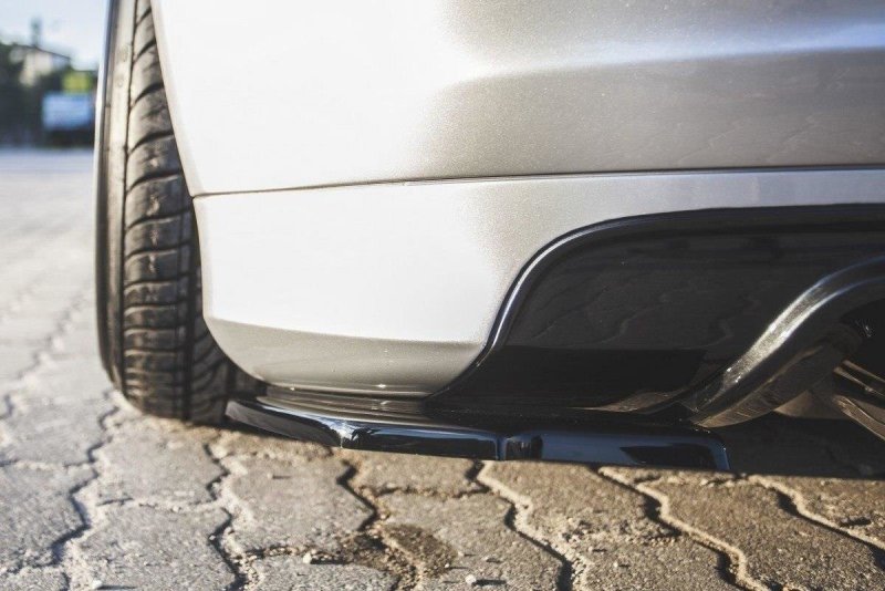 Maxton Heck Ansatz Flaps Diffusor für Audi S3 8P / S3 8P FL schwarz Hochglanz AU-S3-2-RSD1-G