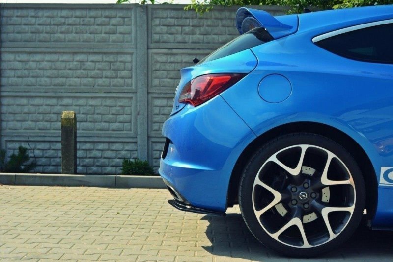 Maxton Heck Ansatz Flaps Diffusor für OPEL ASTRA J OPC / VXR schwarz Hochglanz OP-AS-4-OPC-RSD1-G