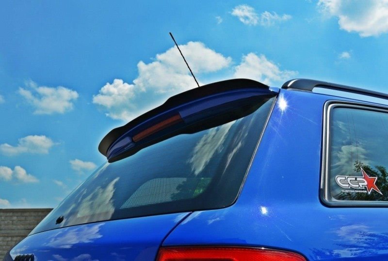 Maxton Spoiler CAP für AUDI RS6 C5 AVANT schwarz Hochglanz AU-RS6-C5-CAP1-G