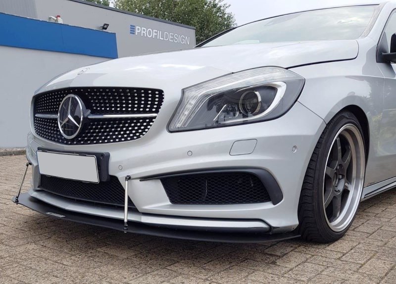 Maxton Racing Front Ansatz für Mercedes A W176 AMG-Line ME-CLA-117-AMG-CNC-FD1