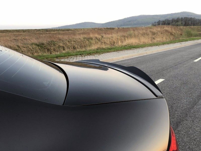 Maxton Spoiler CAP für Audi S4 B8 FL Limousine schwarz Hochglanz AU-S4-B8F-CAP1-G