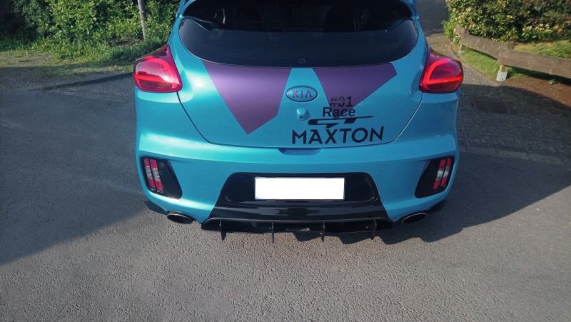 Maxton Heckschürze für KIA CEE"D / PRO CEE"D GT MK2 KI-CE-2-GT-CNC-RS1