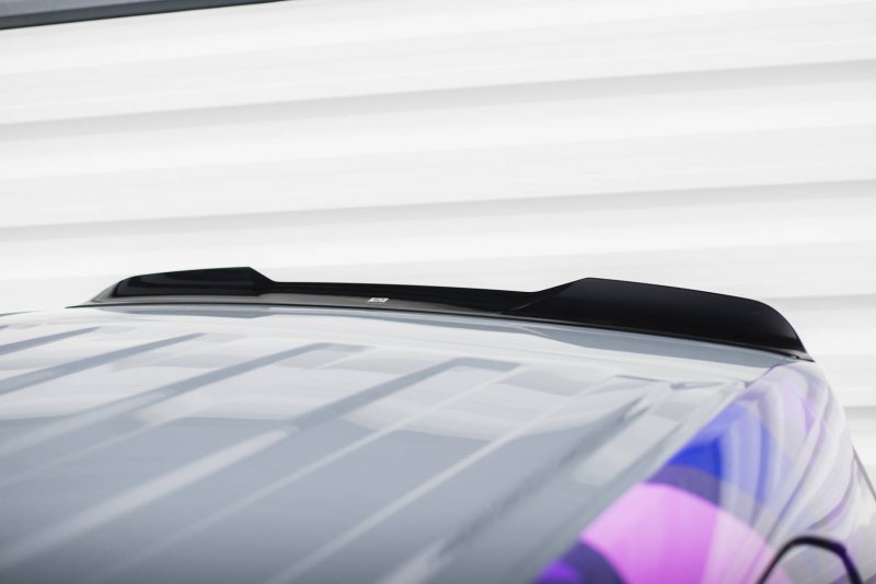 Maxton Spoiler CAP Abrisskante 3D VW Multivan T7 schwarz Hochglanz VW-MU-T7-CAP1-G