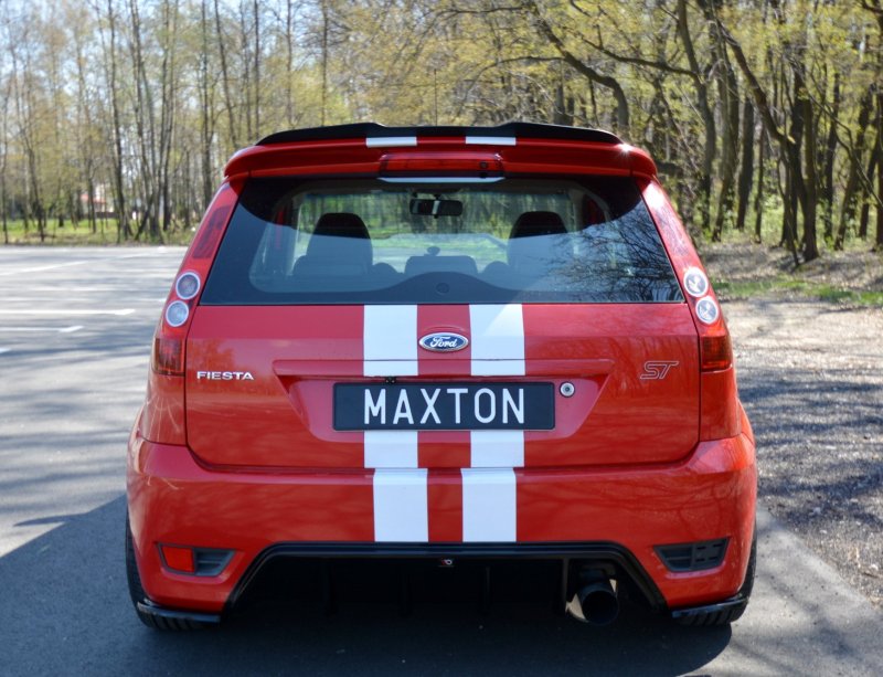 Maxton Spoiler CAP V.1 für Ford Fiesta ST Mk6 schwarz Hochglanz FO-FI-6-ST-CAP1-G