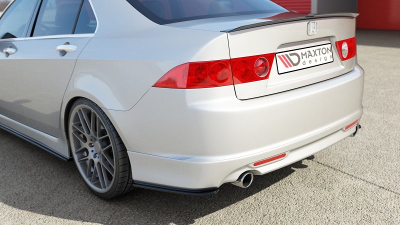Maxton Spoiler CAP für HONDA ACCORD VII TYPE-S schwarz Hochglanz HO-AC-7-TYPE-S-CAP1-G