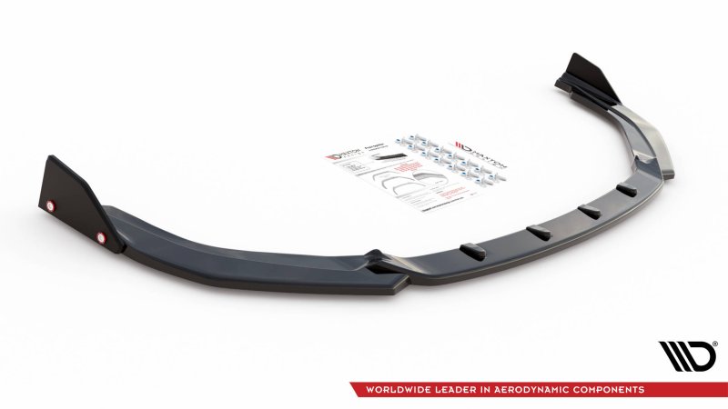 Maxton Front Ansatz V.1 +Flaps für Toyota Corolla GR Sport Hatchback XII TO-CO-12-HB-GR-FD1G+FS