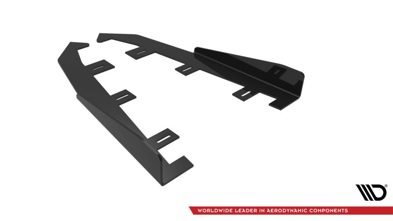 Maxton Hintere Seiten Flaps VW Jetta GLI Mk7 schwarz Hochglanz VWJE7GLICNC-RSF1-G