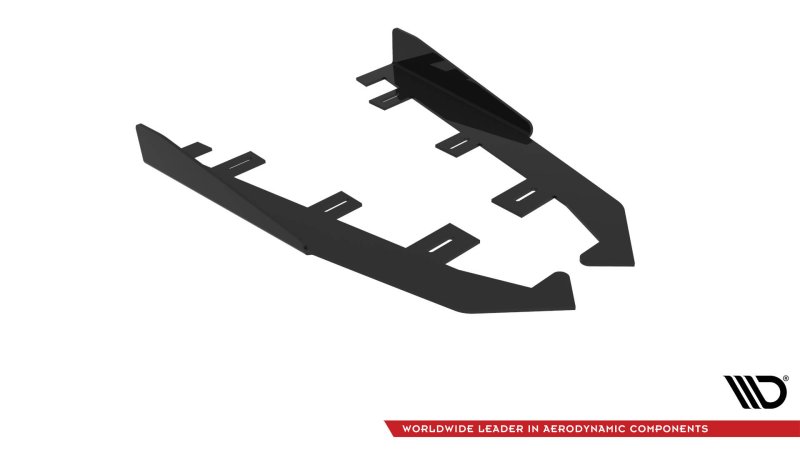 Maxton Hintere Seiten Flaps VW Jetta GLI Mk7 schwarz Hochglanz VWJE7GLICNC-RSF1-G